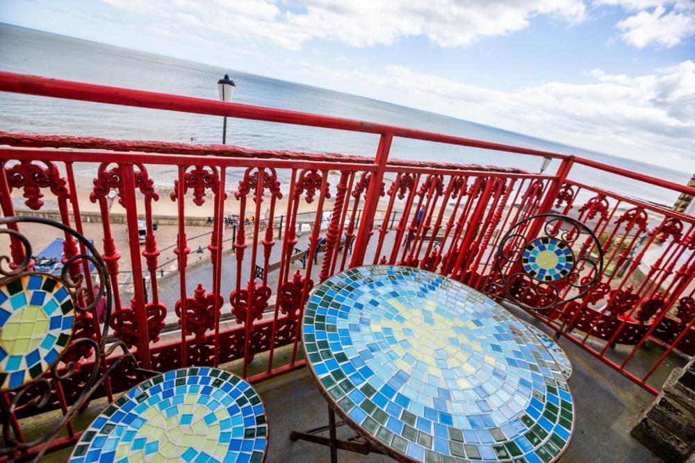 The Red Lion Hotel Cromer Exterior photo The mosaic tables on the balcony